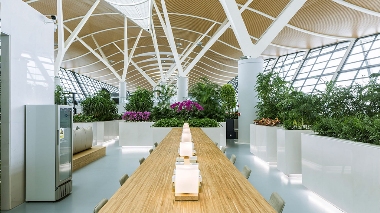LOUNGE DELL'AEROPORTO DI PUDONG