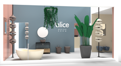 I corner personalizzati di Alice Ceramica per il punto vendita 