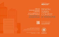 Aperta la call per la 4a edizione del DESIGN WARM CONTEST