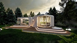 OTTAGONO LODGE: Un rifugio (mobile) tra natura e design