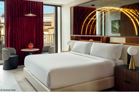 W Hotel Roma, Firenze, Sardegna