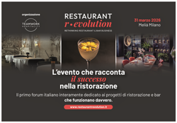 Teamwork presenta un nuovo evento: RESTAURANT R-EVOLUTION